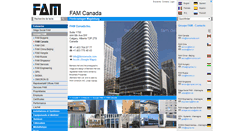 Desktop Screenshot of fr.fam-canada.com